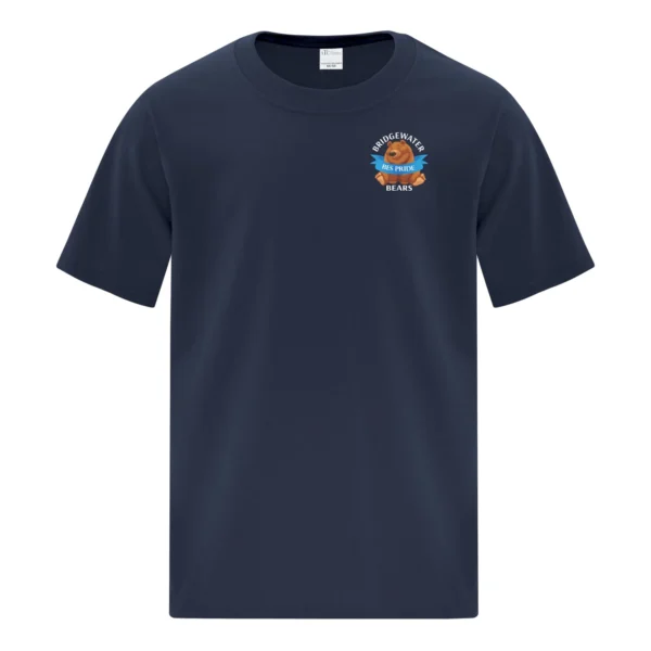 BES Bear Pride Youth Navy Tee