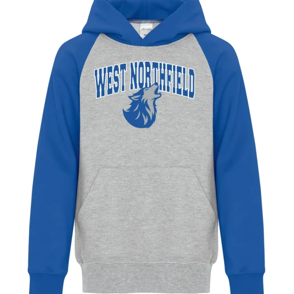 West Northfield Youth Two-Toned Hoodie