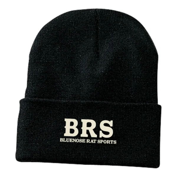 BRS Black Toque Embroidered