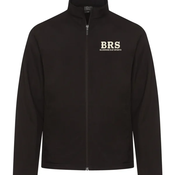 BRS Stamped Logo Unisex Water Repellent Softshell Jacket