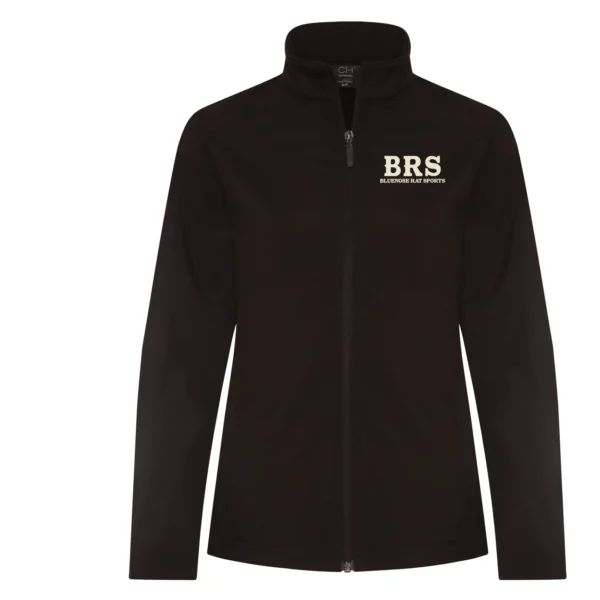 BRS Stamped Logo Ladies Water Repellent Softshell Jacket