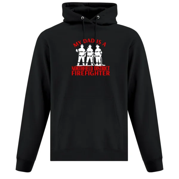 NDFD My Dad Black Unisex Adult Hoodie