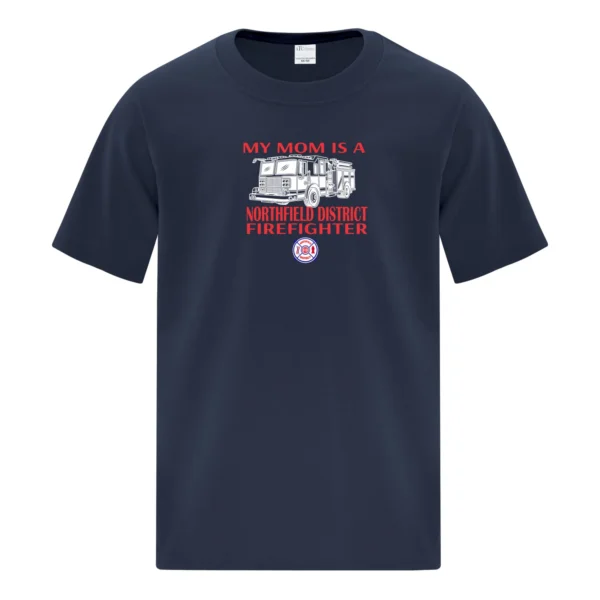 NDFD My Mom Navy Youth Tee