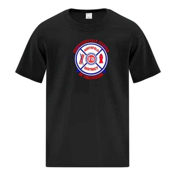 Professionally Staffed NDFD Black Youth Tee
