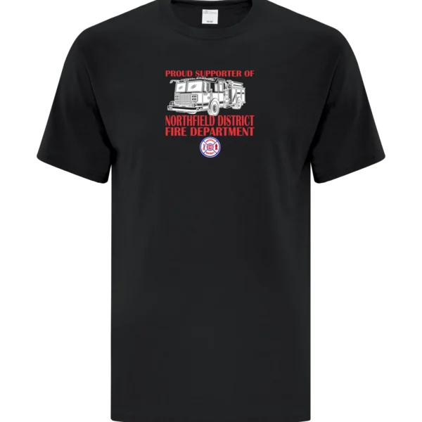 Proud Supporter of the NDFD Black Unisex Tee