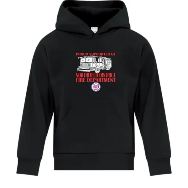 Proud Supporter of the NDFD Black Youth Hoodie