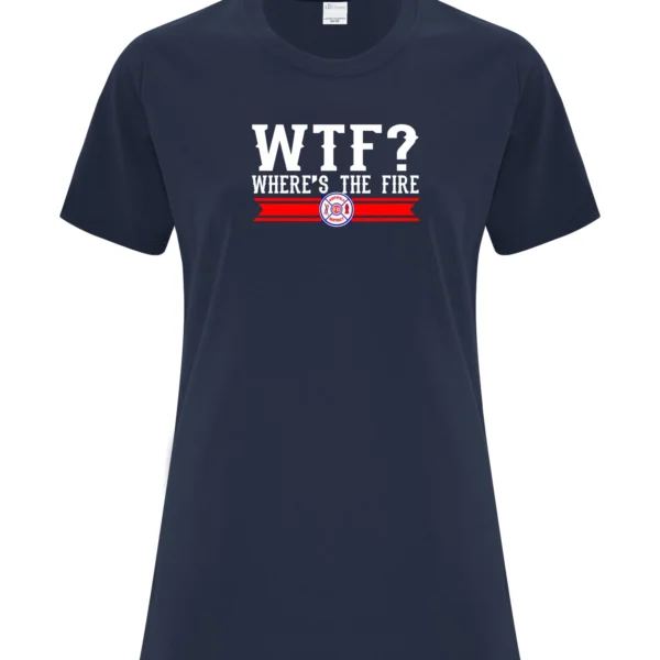NDFD WTF Navy Ladies Tee