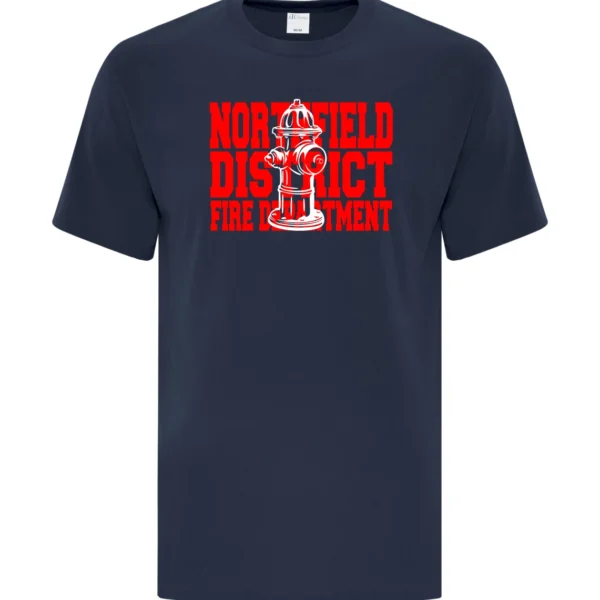 NDFD Hydrant Navy Unisex Tee