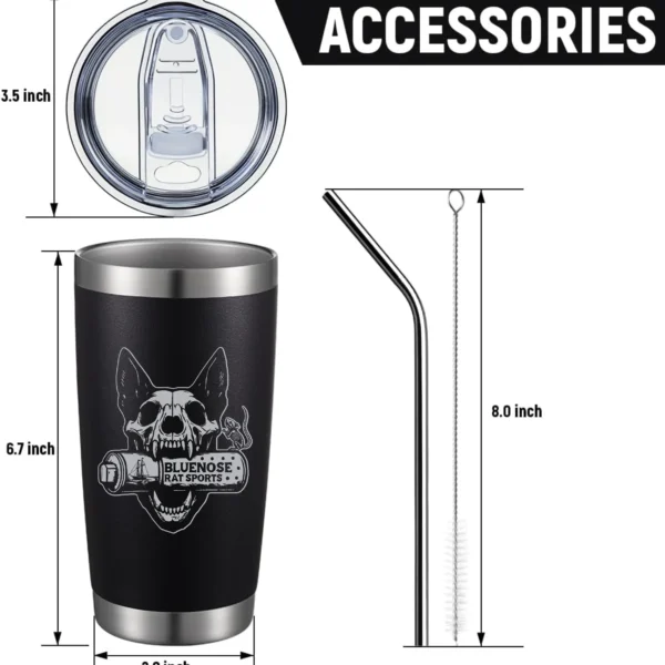 Bluenose Rat Sport Engraved Tumbler