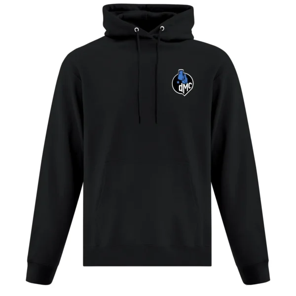 DMC Black Unisex Adult Hoodie