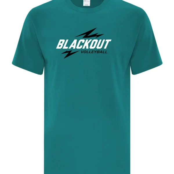 Blackout Volleyball Unisex Full Chest Tee