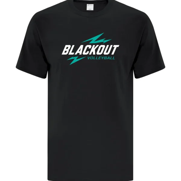 Blackout Youth Volleyball Full Chest Tee