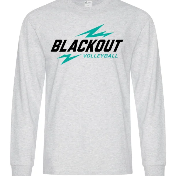 Blackout Full Chest Youth Long Sleeve Tee