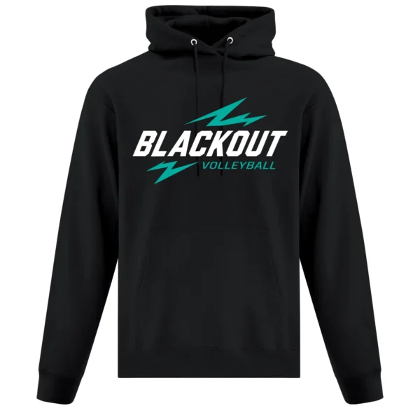 Blackout Full Chest Logo Youth Hoodie